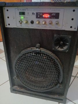 Caixa de Som Telemaz TC-808P - Bluetooth, USB, FM