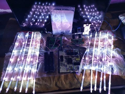 Kit de LED para TV 65 polegadas