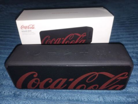 Caixa de Som Bluetooth Coca-Cola