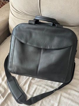 Bolsa pasta de couro Dell