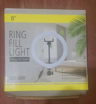 Ring Light 8 polegadas para Fotos e Vídeos