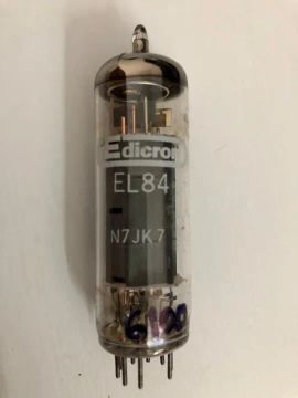 Válvula EL84 - Testada - Transcondutância 6100 mho