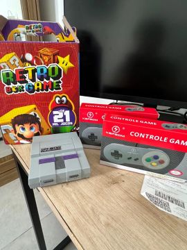 Super Nintendo Console + 21 Mil Jogos