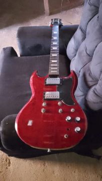 Guitarra strinberg clg-24 vinho