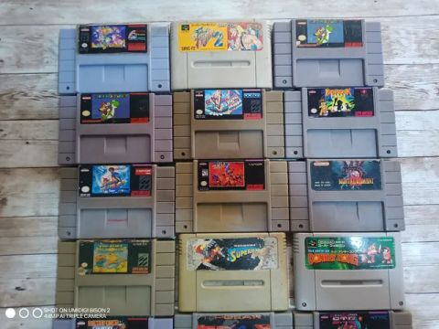 Jogos de Super Nintendo com Preços Variados 