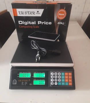 BALANÇA DIGITAL 40KG NOVA