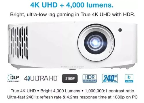 Projetor Optoma UHD38X 4K Nativo