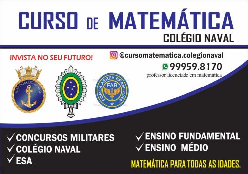 Promoção Curso  de Matemática On-line