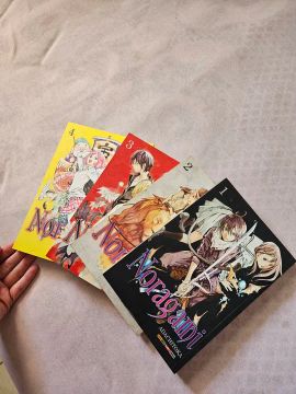 Mangá Noragami volume 1 ao 4