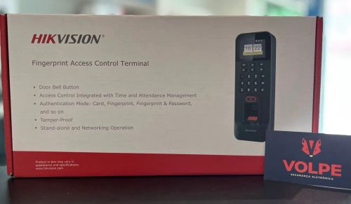 Controle de Acesso por Impressão Digital Hikvision