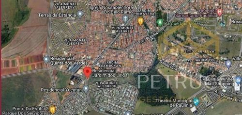 Terreno à venda, 644 m² por R$ 1.372.000,00 - Parque Brasil 500 - Paulínia/SP