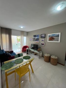 Apartamento 1 quarto,  1/4,  mobiliado em stella maris condomínio frente maf