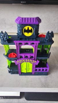 Playset Imaginext Arkham Asylum Batman - Brinquedo de Montar