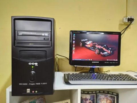 Intel Pentium E6700 Dual-Core 3.20GHz ? PC Computador Poderoso! Um Monstro de Desempenho 