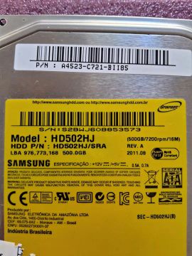 HD 500 GB --- Computador 