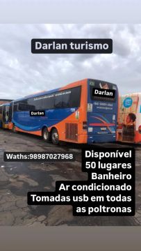 Onibus disponível para viagens e turismo 