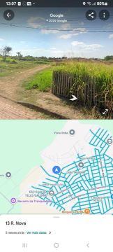 Terreno com vista linda em R. Nova