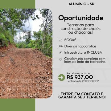 Imóvel para venda possui 500 metros quadrados em Figueiras - Alumínio - SP