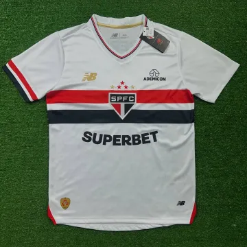 Camisa de Futebol São Paulo - New Balance - Tamanho M