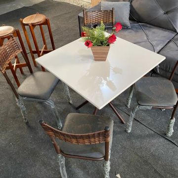 Mesa 4 Cadeiras Nova Pronta Entrega JJ Móveis 