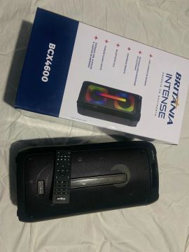 Caixa de Som Britânia Intense BCX4600 - Bluetooth, USB, Cartão SD