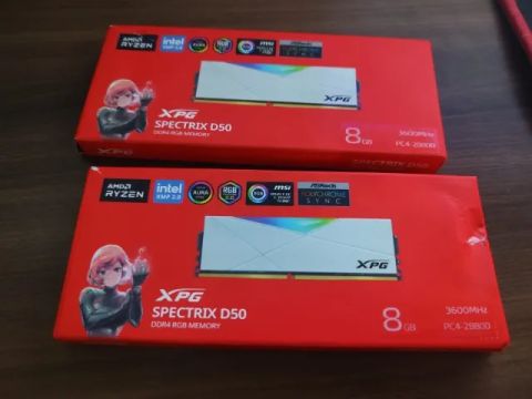Memoria ram ddr4 2x8gb 3600mhz 