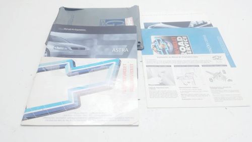 Manual Proprietário Gm Astra 2.0 1998/ 1999