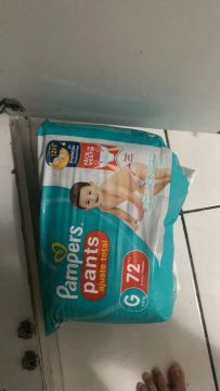 Fraldas Pampers Pants G72 - 9-13kg