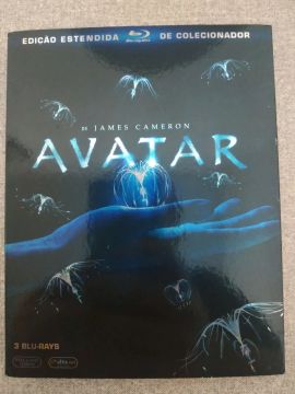 Avatar Edição Estendida Blu-ray 3 Discos