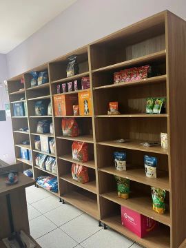 Gondolas de Madeira para Pet Shop ou outro 