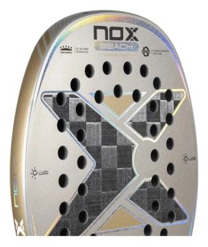 Raquete Beach Tênis Nox NG 17 Nova Lacrada Fortaleza 