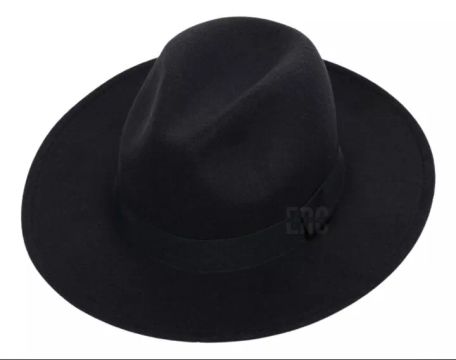 Chapéu Masculino Preto Premium - NOVO