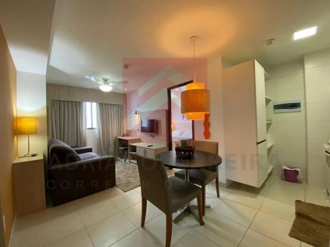 Flat 34m² Mobiliado Beach Class Bristol Inn Padrão Pool