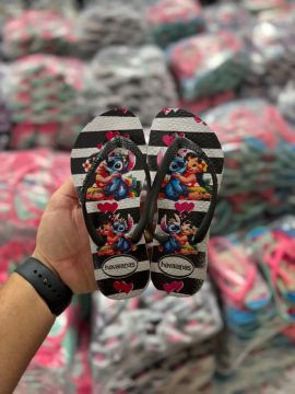 Havaianas  Smith Infantil  -  Novo   
