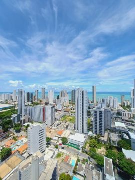 IMOVEL A VENDA EM BOA VIAGEM, ANDAR ALTO COM VISTA LIVRE, COM 03 SUITES LASER COMPLETO E 0