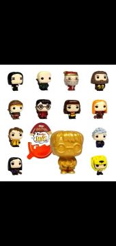 Funko kinder joy Harry Potter coleção Quadribol 