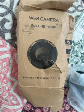 Web câmera full hd 1080p
