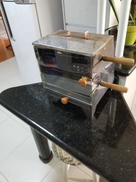 Churrasqueira portátil para apartamento e camping