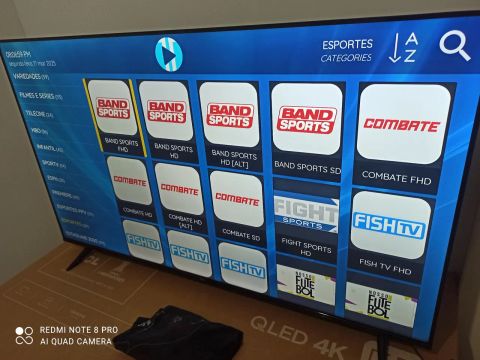TV TCL de 55 polegadas, SmartTV