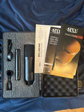 Microfone Condensador Profissionar MXL 440/441 