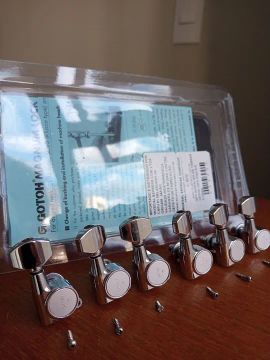 Tarraxas com trava Gotoh Japan originais 6R