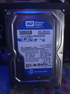 HD Western Digital 500GB SATA