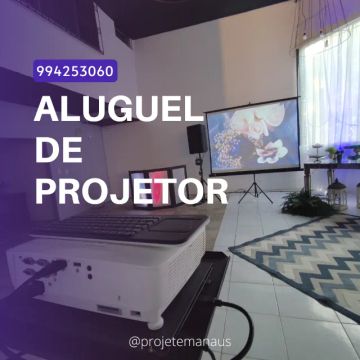 Alugo Projetor Data Show