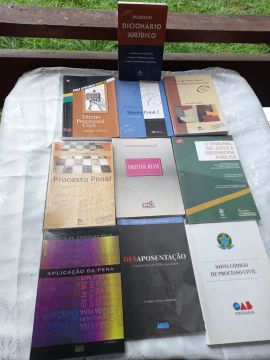 Livros Jurídicos - Direito Penal, Processo Civil, Processo Penal, Direito Real e outros