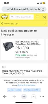 Multimídia Volkswagen 