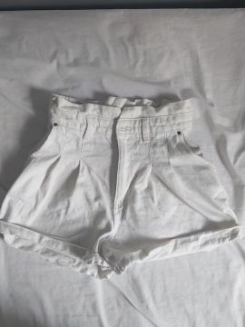 Short Branco jeans 