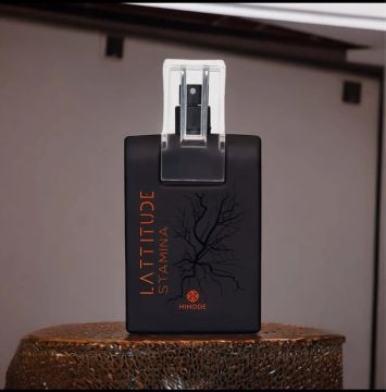 PERFUME LATTITUDE STAMINA . AMADEIRADO SEDUTOR . 