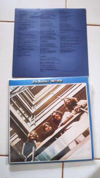 Disco Vinil duplo The Beatles 1967 1970 com 2 encarte estado de novo