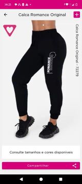 Calça de Moletom Romance Original