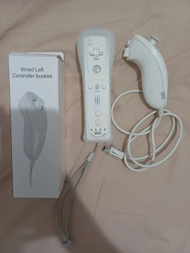 Controle Branco Wii com 2 nunchuck (Leia a descrição)